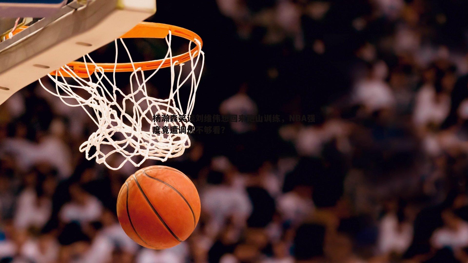 杨瀚森笑谈刘维伟想回来跑山训练，NBA强度竟遭调侃不够看？